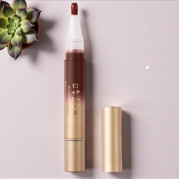 Stila Other - Stila HAZELNUT Plumping Lip Glaze HTF Hydration Shine Mint Flavor NEW PC
